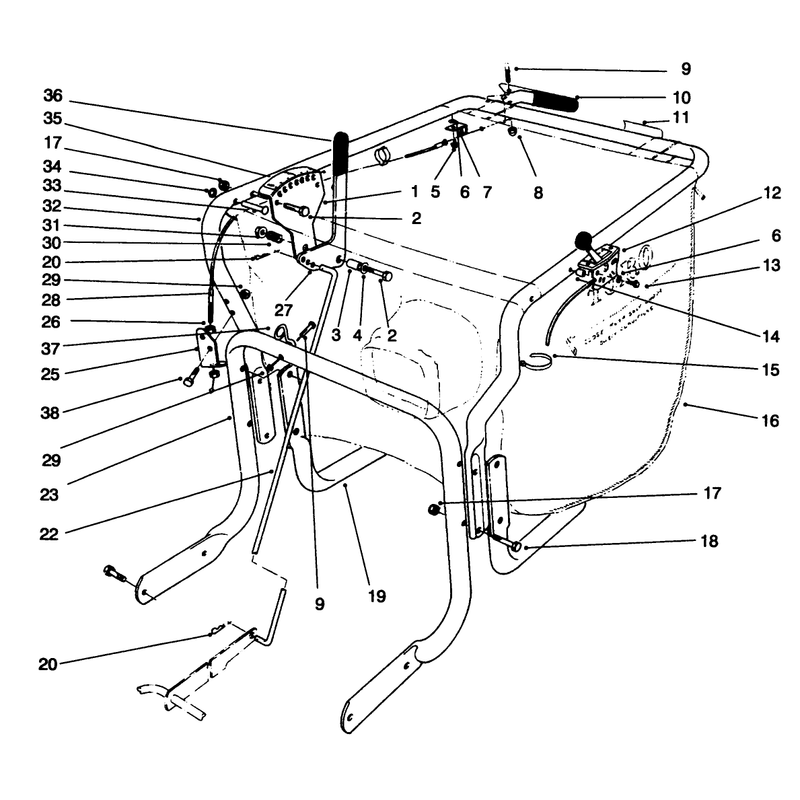 Control and Handle Assembly