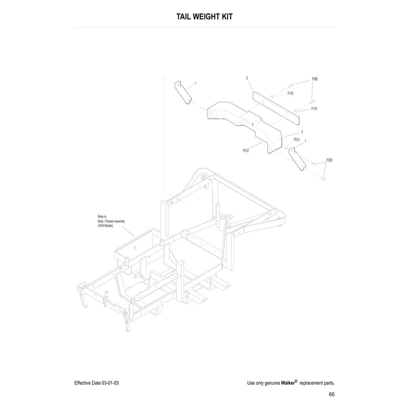 TAIL WEIGHT KIT