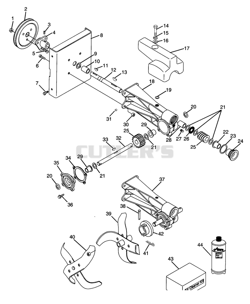Rotary Tiller Attachment