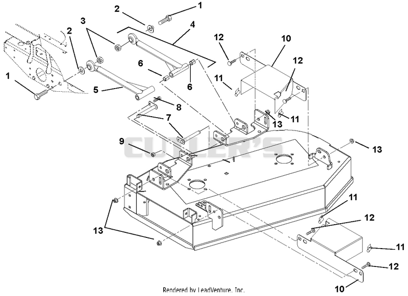 Mounting Arms And Belt Guards