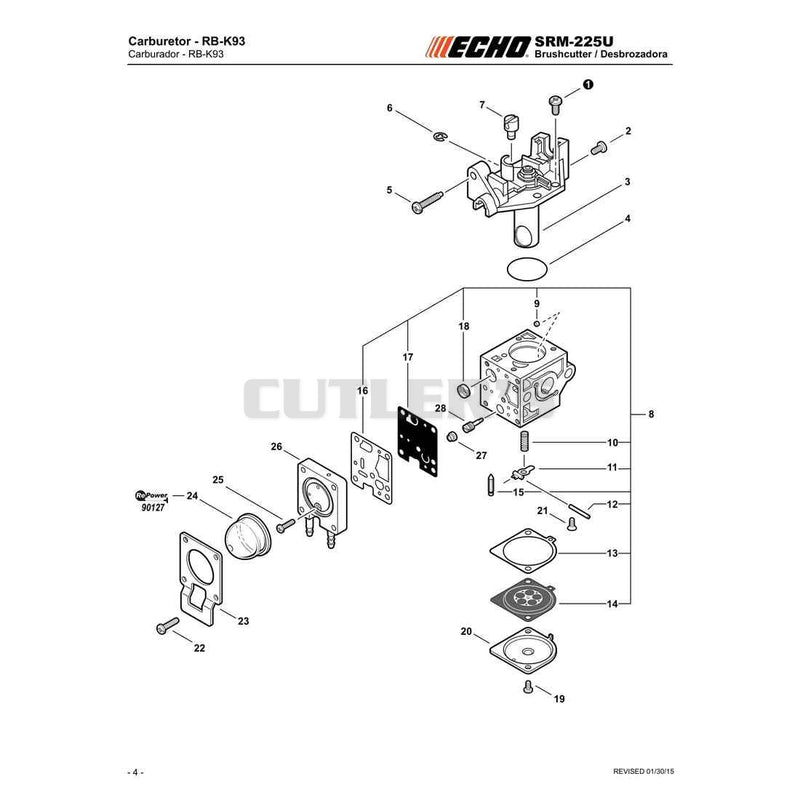 Carburetor - RB-K93