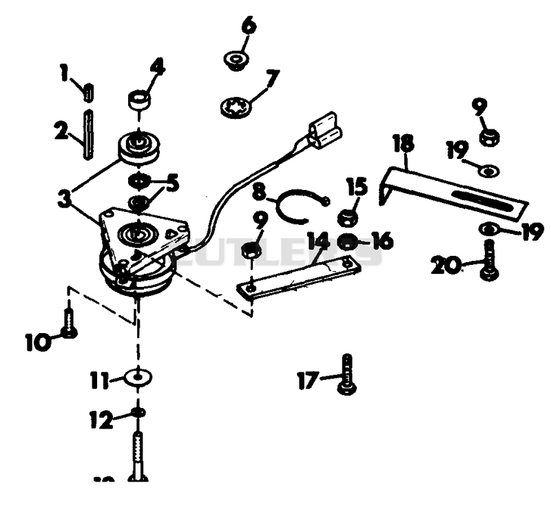PTO CLUTCH LINKAGE