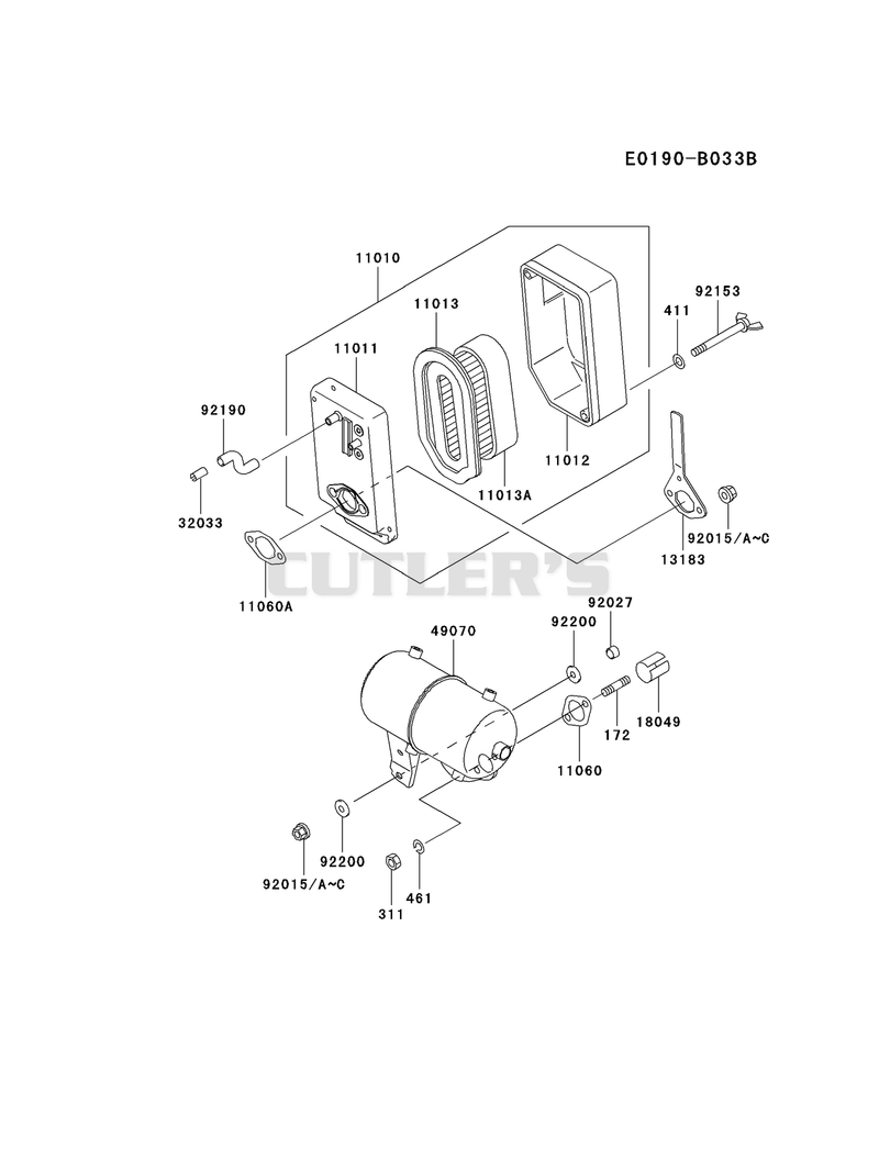 AIR-FILTER/MUFFLER
