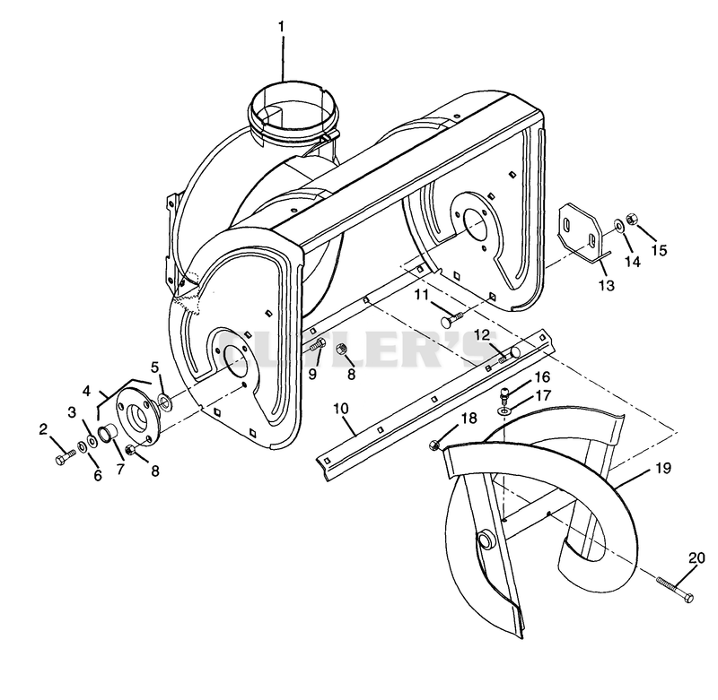 Auger/Impeller Housing