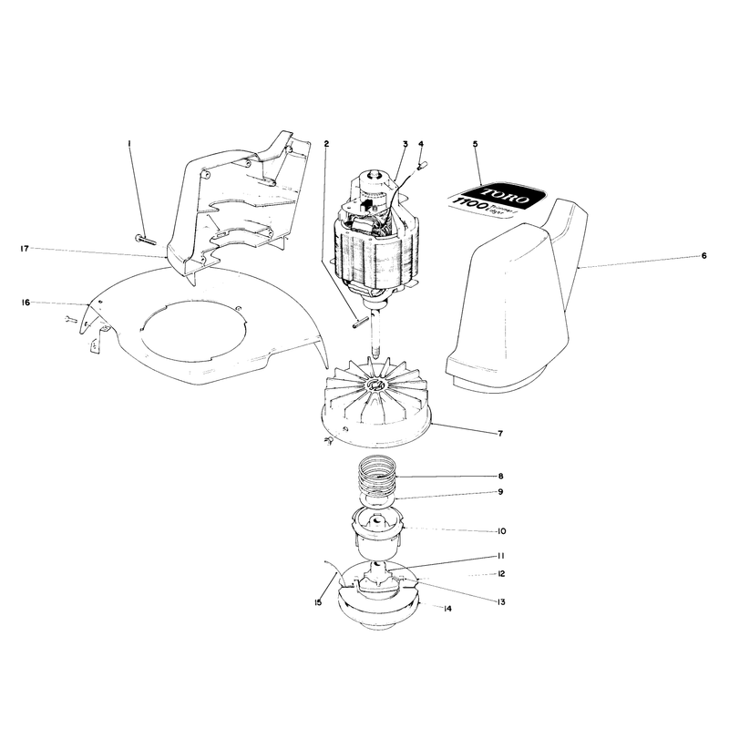 Motor and Housing Assembly