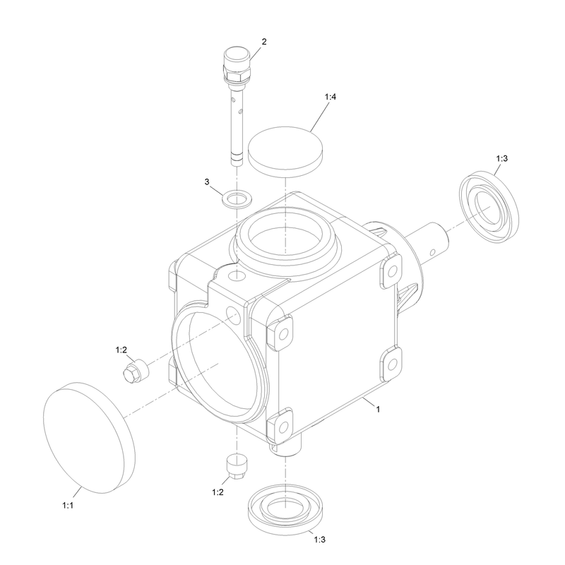 Gearbox Assembly No 142-8061