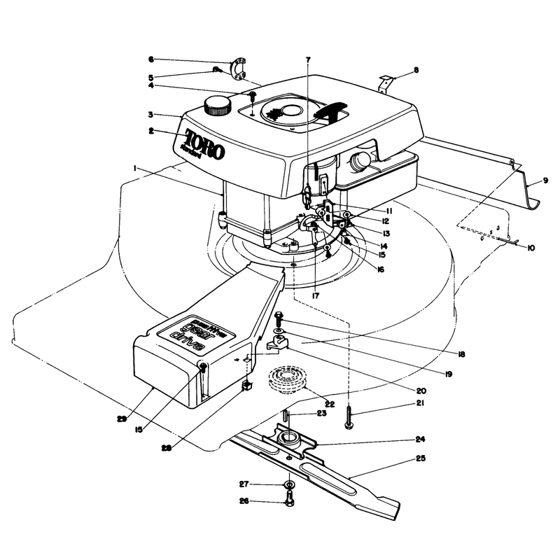 Engine Assembly Model 16870