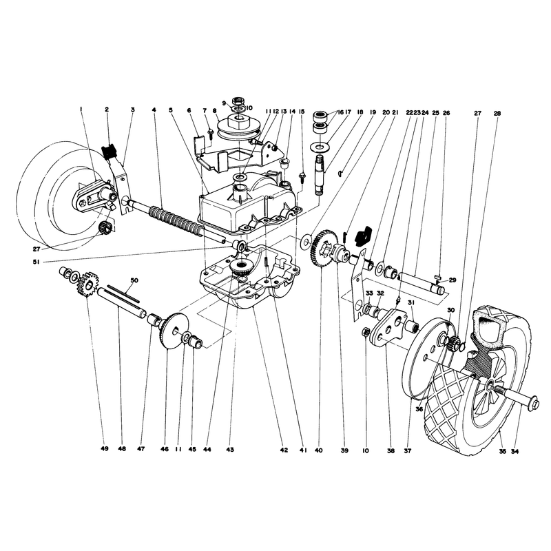 Gear Case Assembly Model No 16890