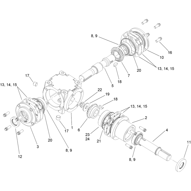 Gearbox Assembly No 107-9887