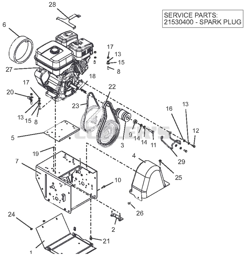 Engine And Frame