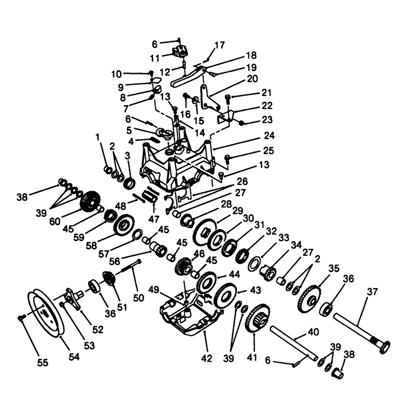 Transmission Assembly No. 62-0190