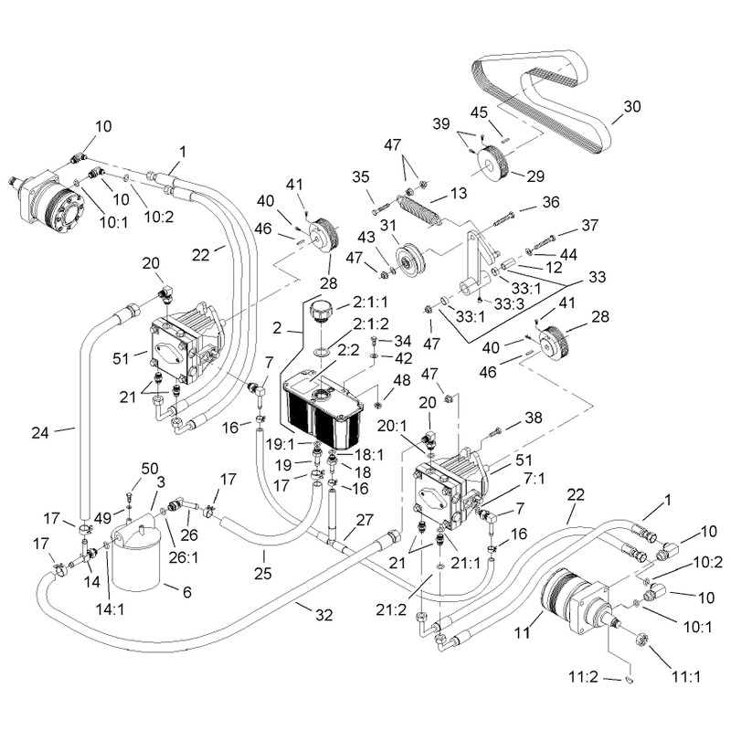 Hydraulic System Assembly