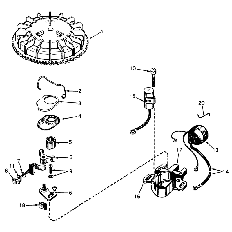 Magneto No 610772a Model No 20673