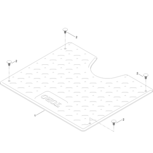 Floormat Kit Assembly No 140-2061