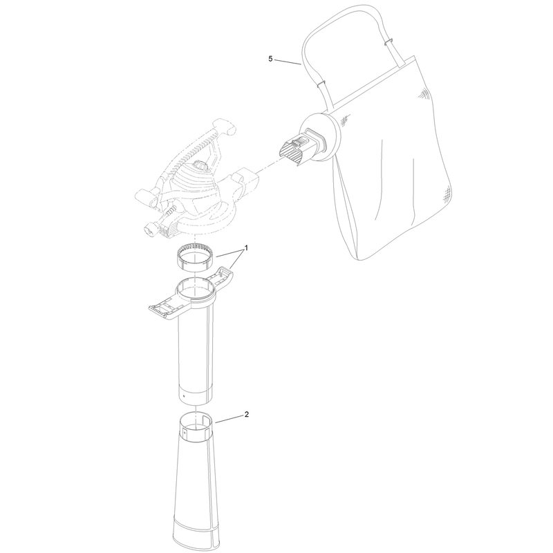 Vacuum Tube and Bag Assembly