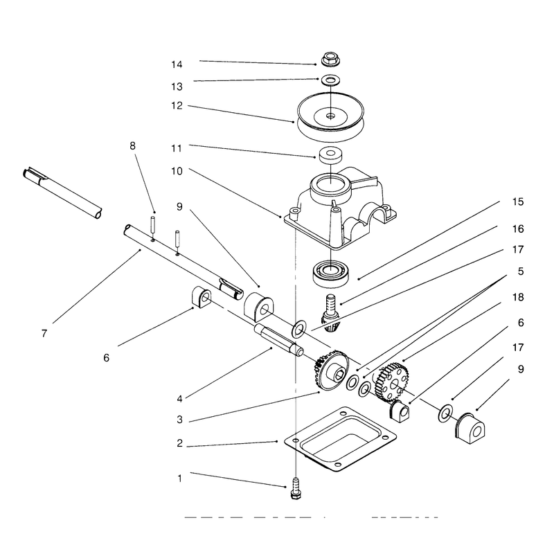 Gear Case Assembly