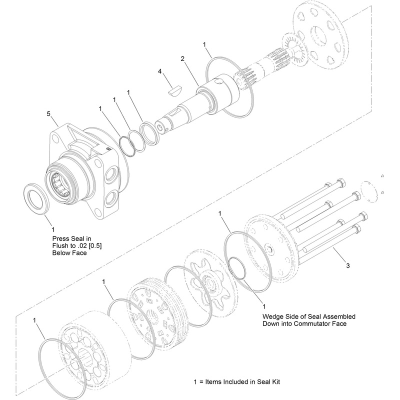 Hydraulic Motor Assembly No. 99-3052