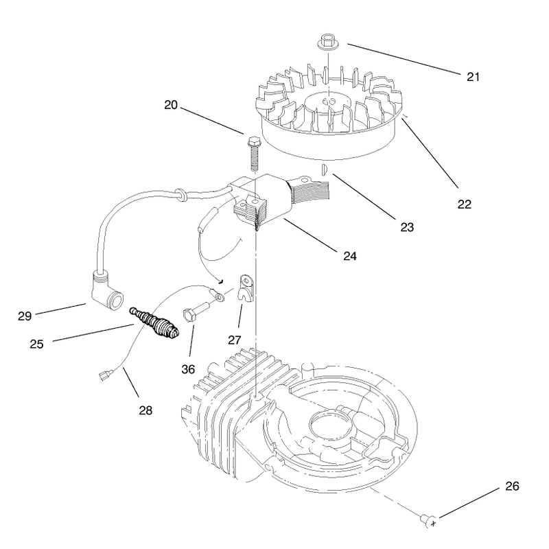 Engine Assembly (continued) Model No. 47pt6-4