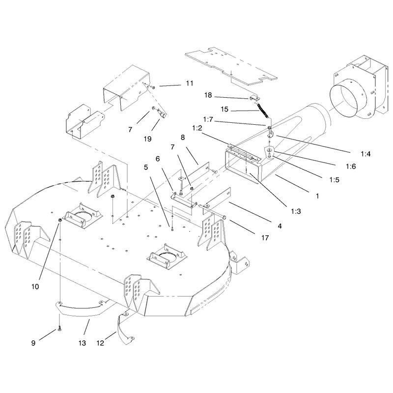 Plenum And Discharge Bracket