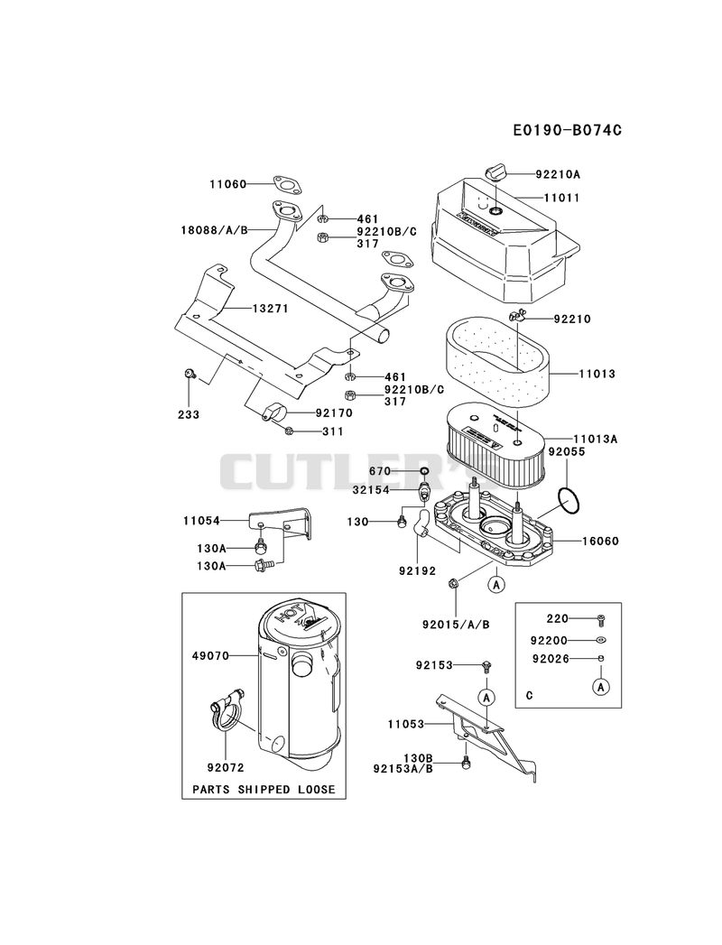 AIR-FILTER/MUFFLER