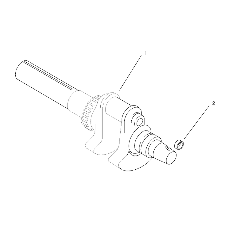 Crankshaft Assembly Kohler CH22S-66545