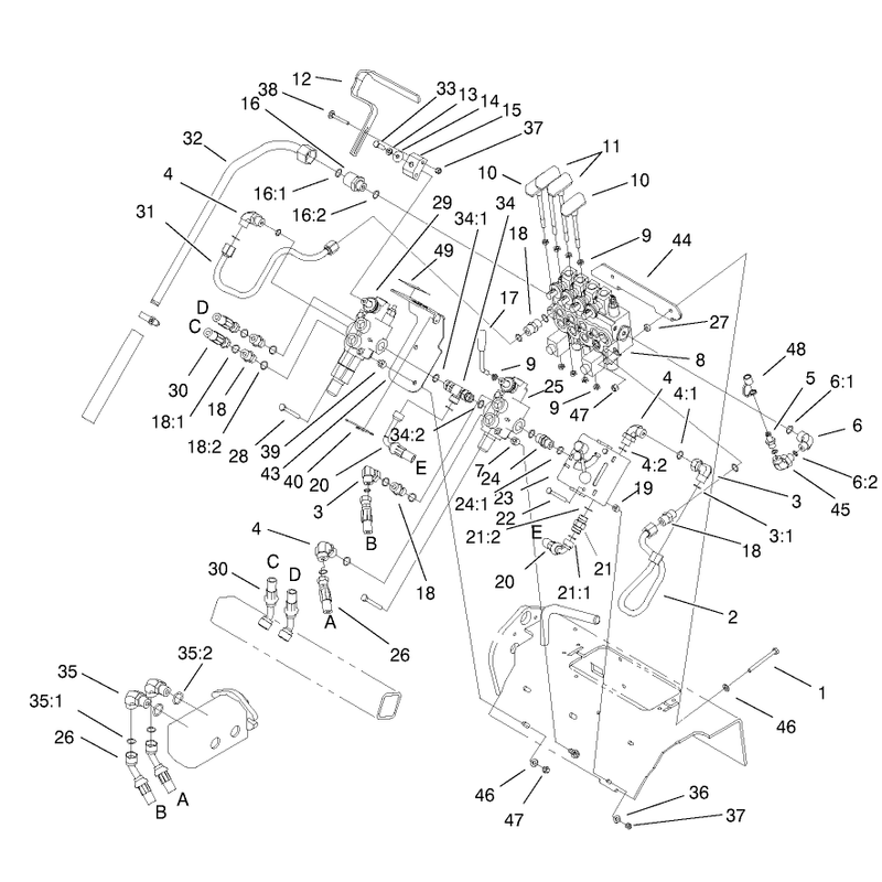 Hydraulic Valve Assembly