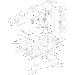 50 Inch Deck Assembly