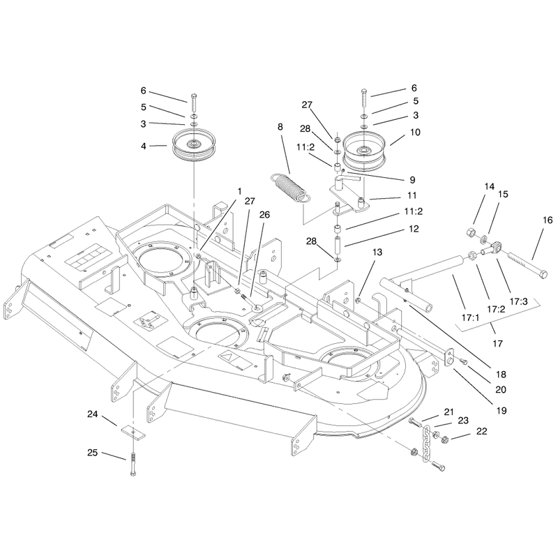 Idler Pulleyslift Strut Chains