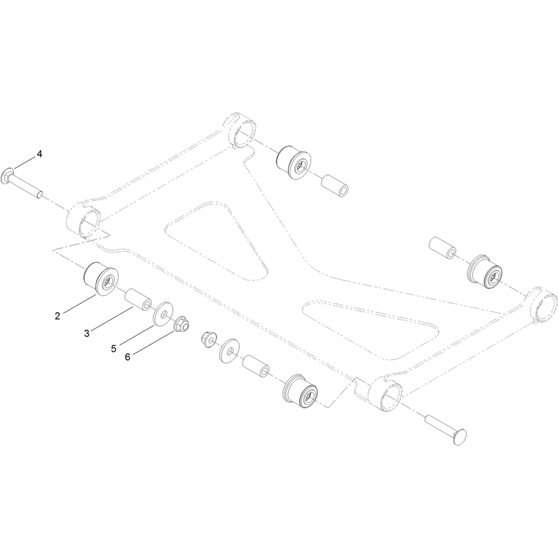 Deck Strut Assembly No 140-1179