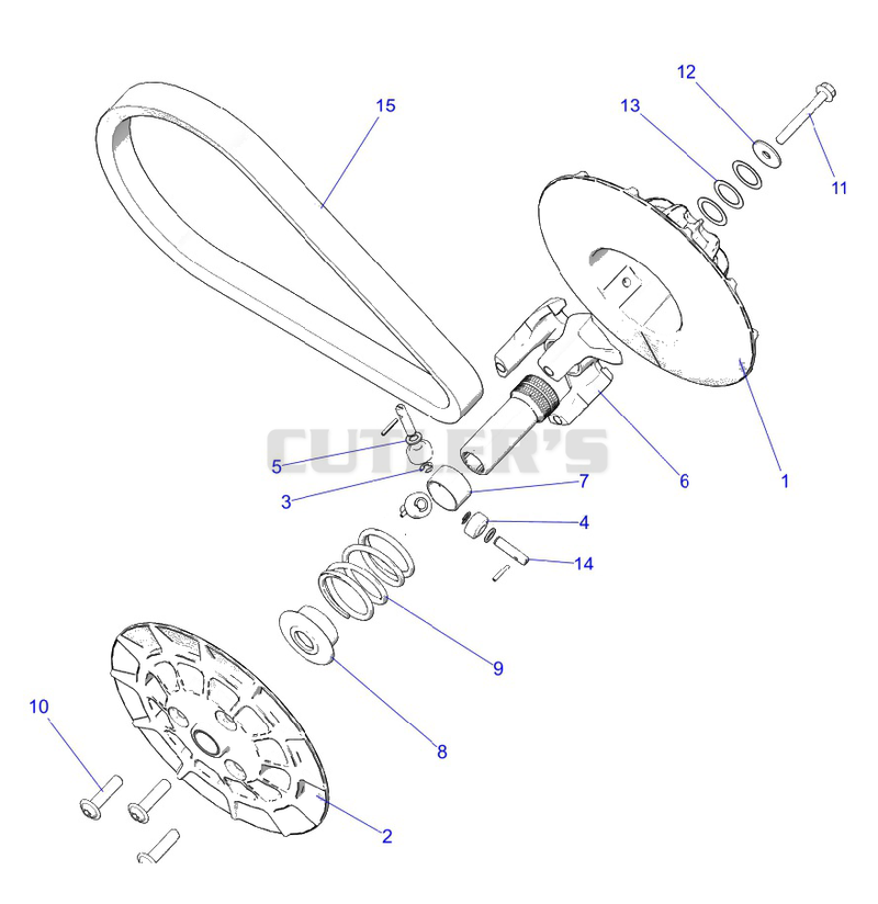 Drive Train, Clutch, Secondary