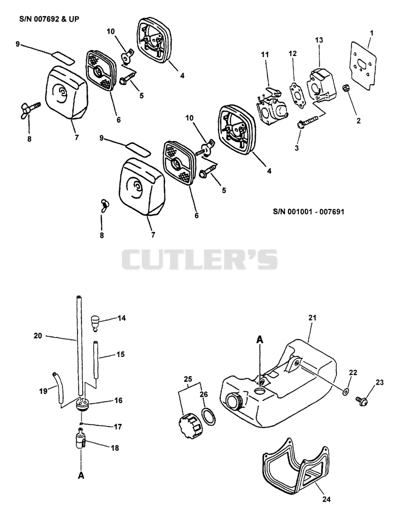 Intake, Air Filter, Fuel System