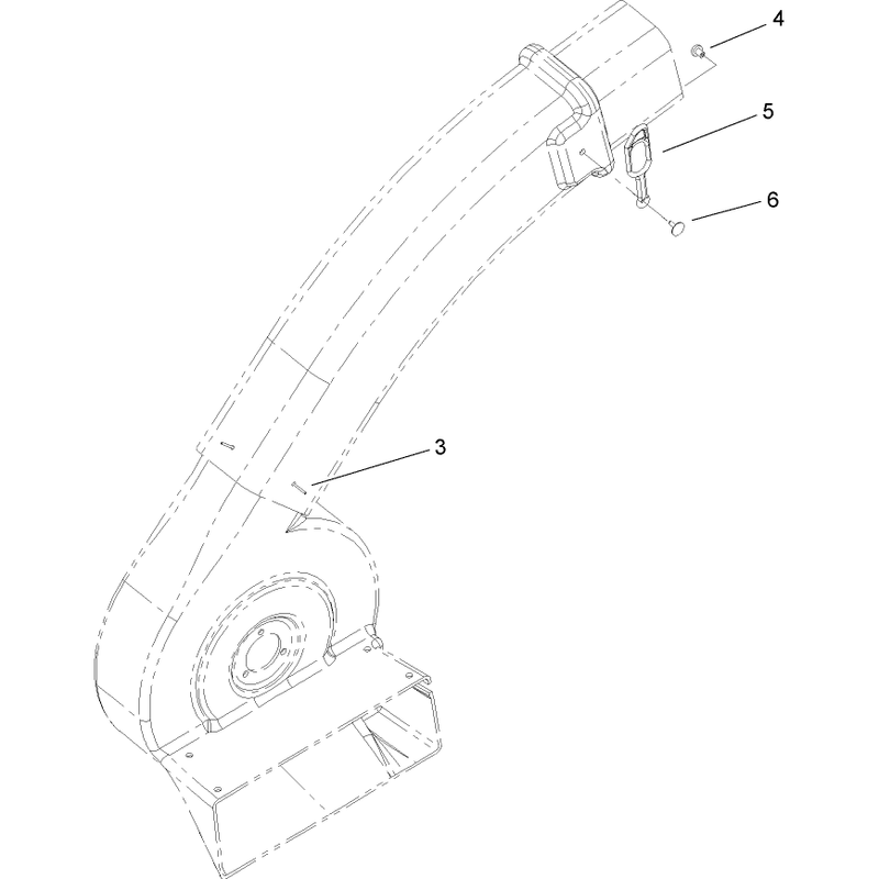 Blower Housing Assembly No. 108-9564