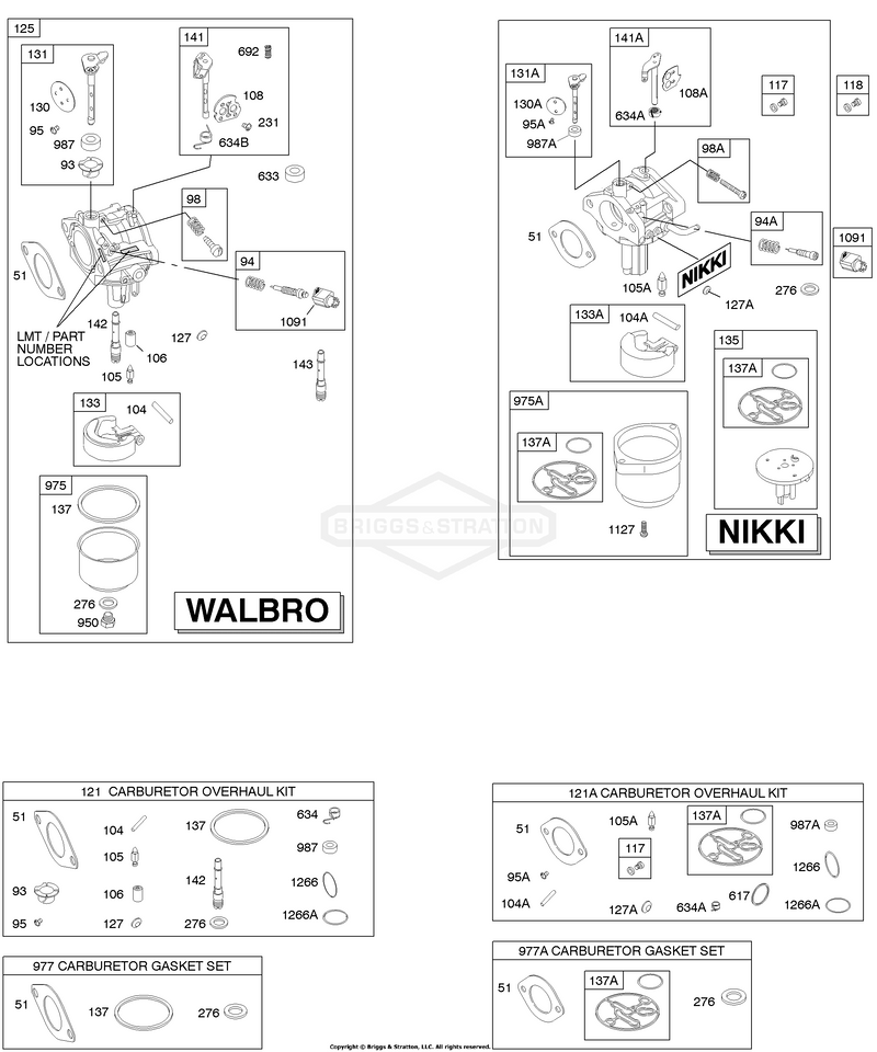 Carburetor, Kit/Gasket Sets - Carburetor