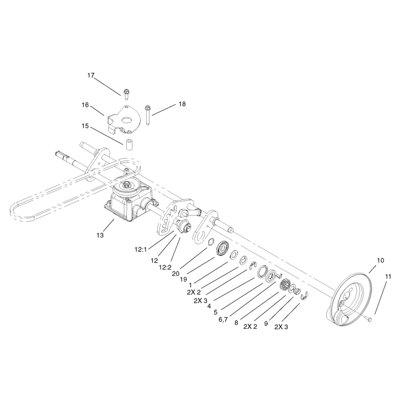 Gear Case and Cover Assembly
