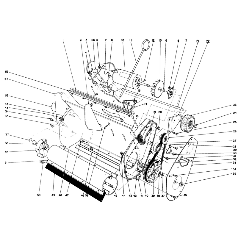 Lower Main Frame Assembly