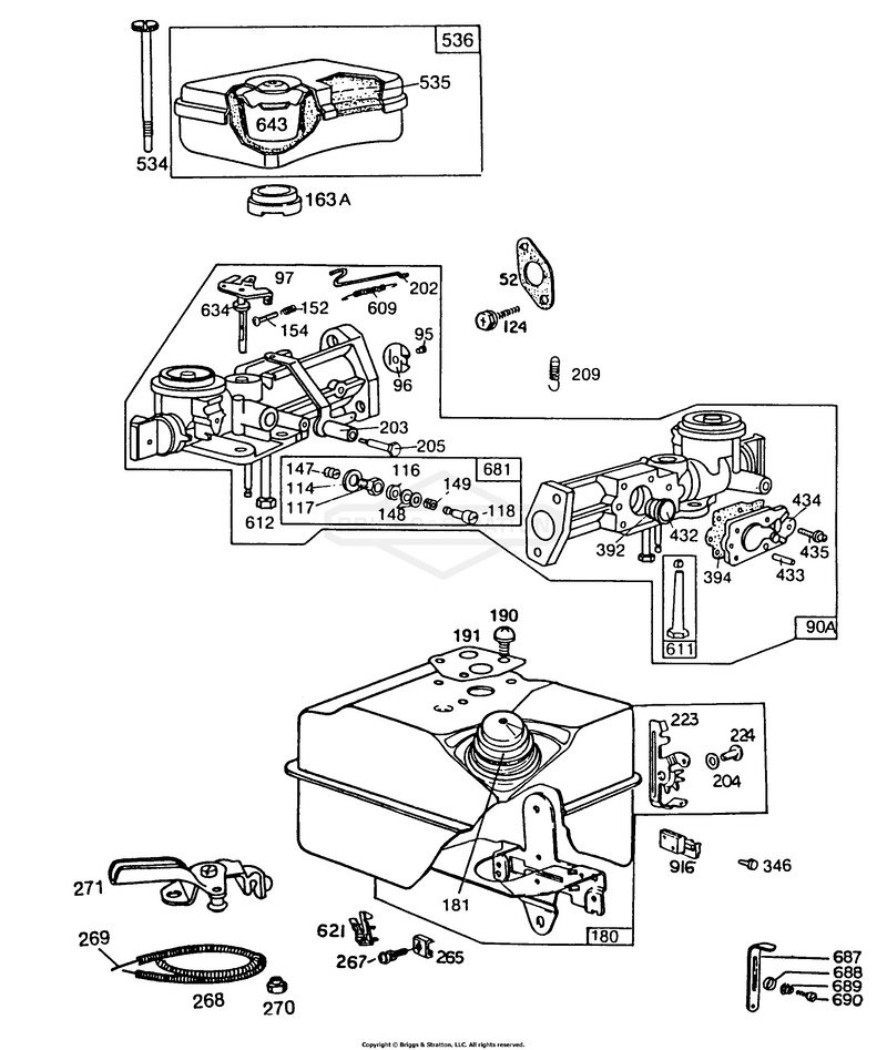 Carburetor,Air Cleaner,Fuel