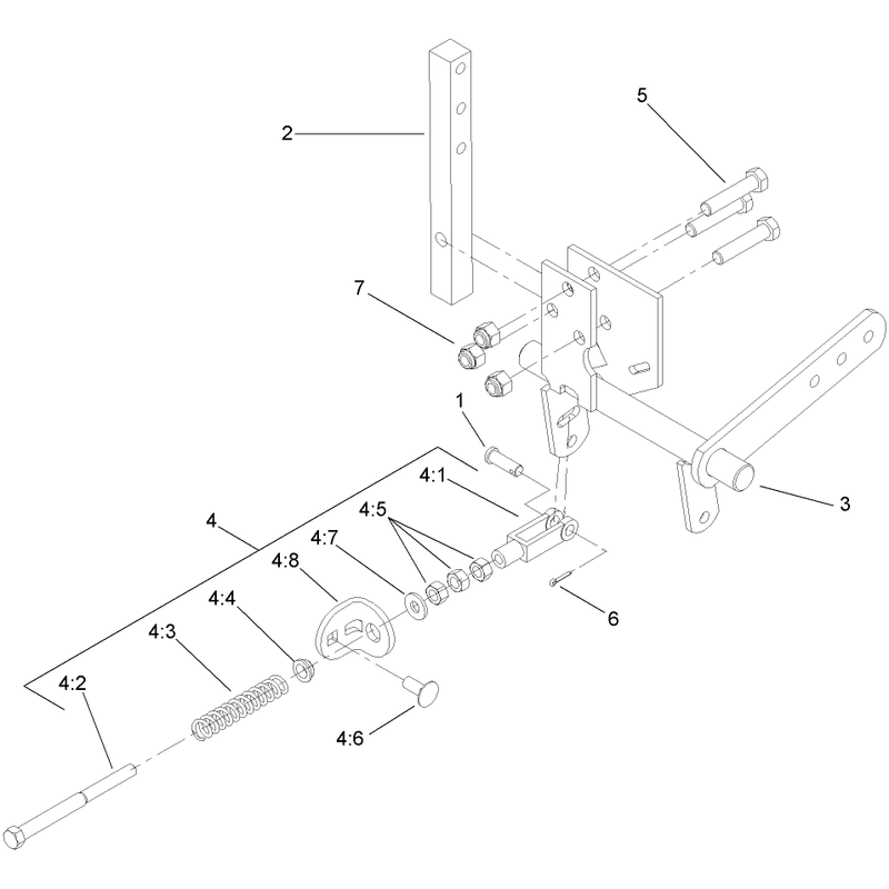 RH Motion Control Assembly No 109-3707