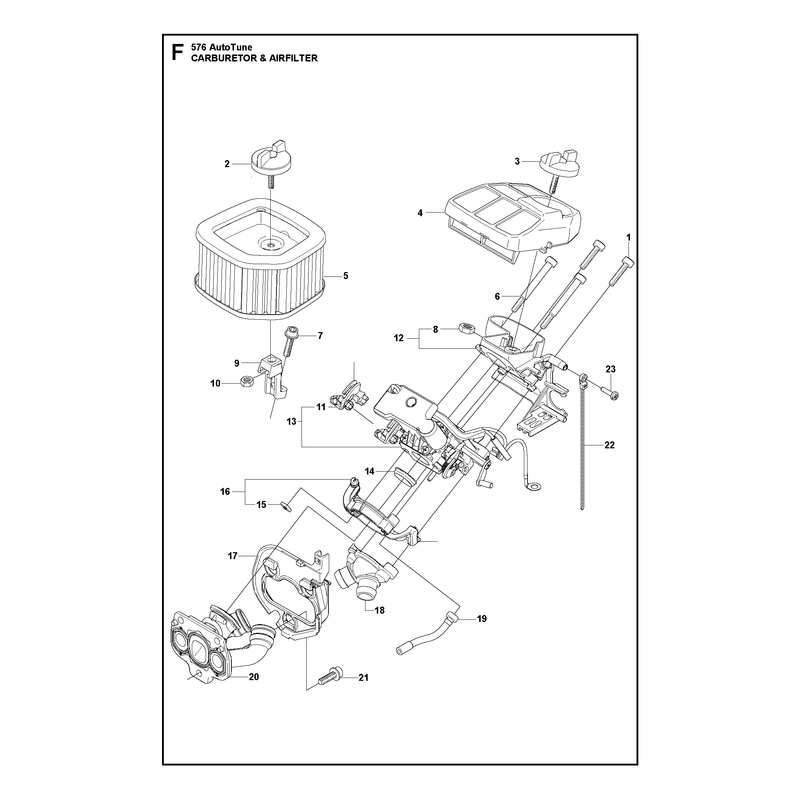 CARBURETOR AND AIR FILTER