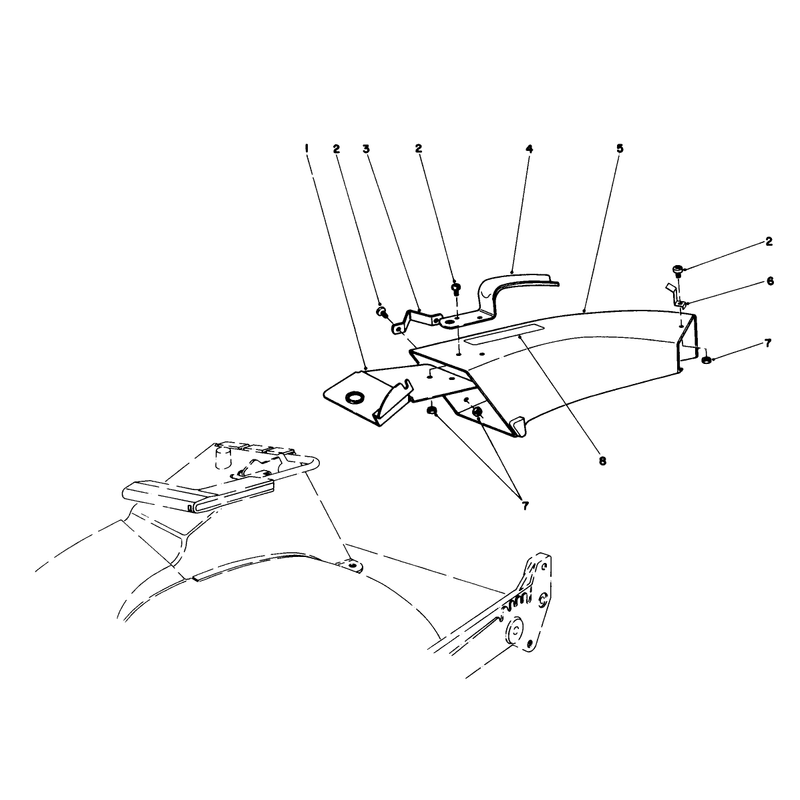 Side Discharge Chute Model No 59108 Optional