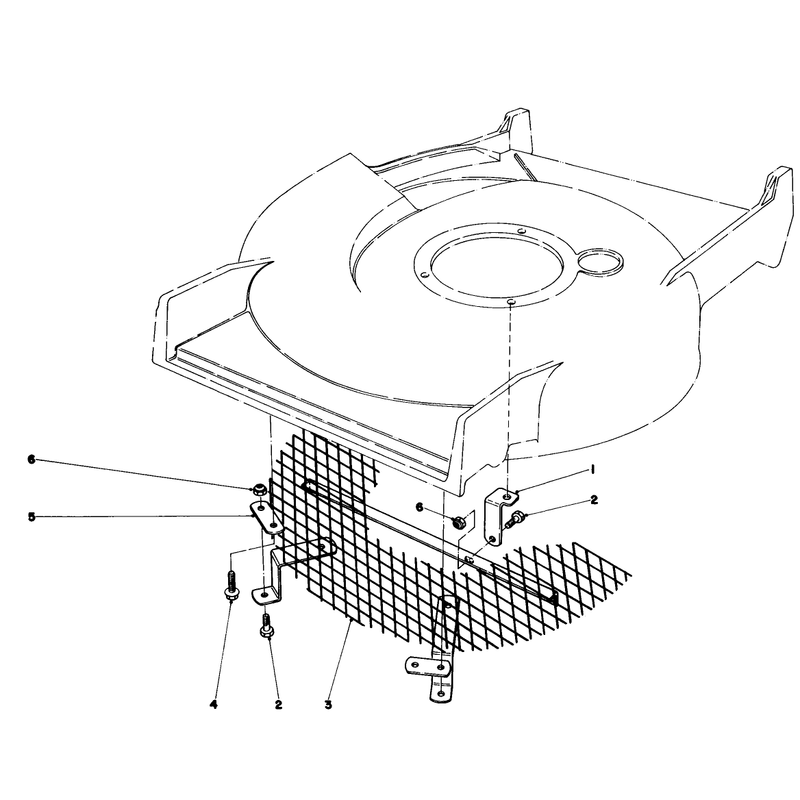 Leaf Shredder Kit No 59105 Optional