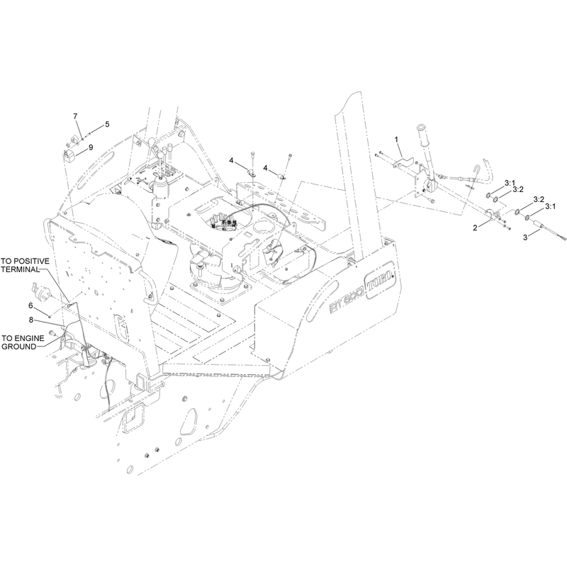 Harness, Relay and Proximity Switch Assembly