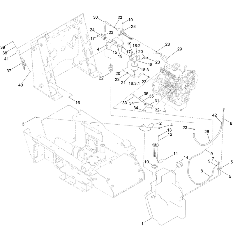 Fuel Tank Fuel Pump and Filter Assembly