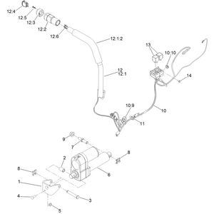 Deck Lift Assembly No 147-1660