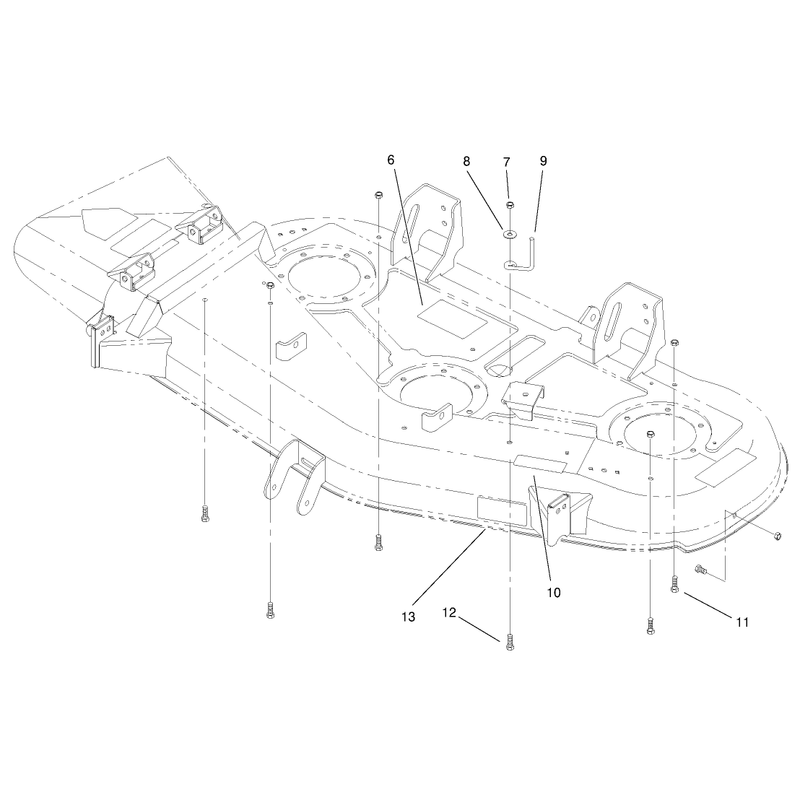 Belt Guide And Plug Bolt Assembly