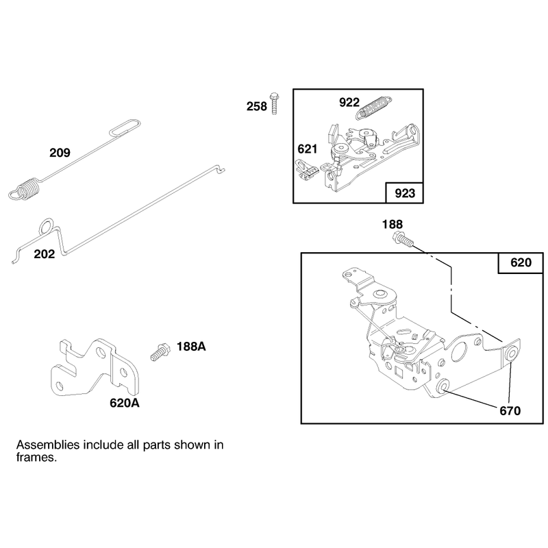 Engine Briggs and Stratton Model 12h802-0658-01