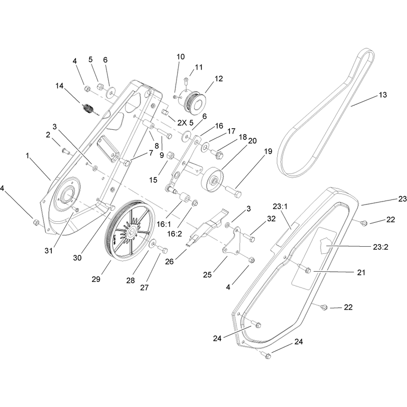 Impeller Drive Assembly