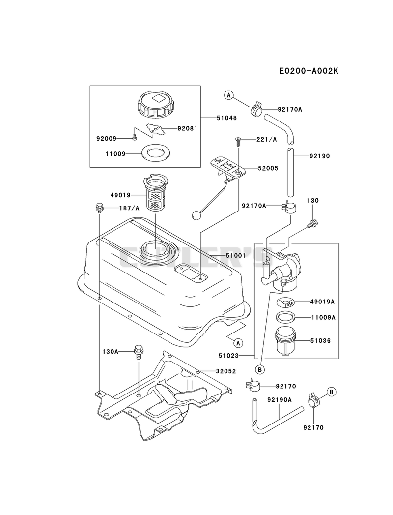FUEL-TANK/FUEL-VALVE