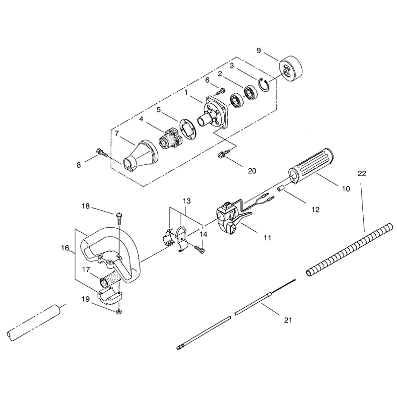 Clutch And Handle Assembly