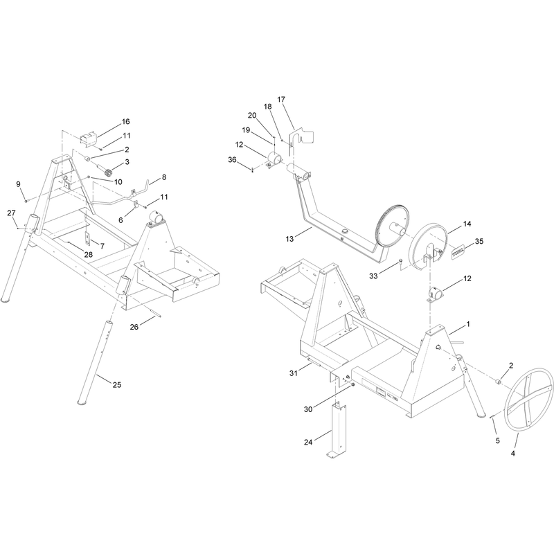Main Frame Assembly
