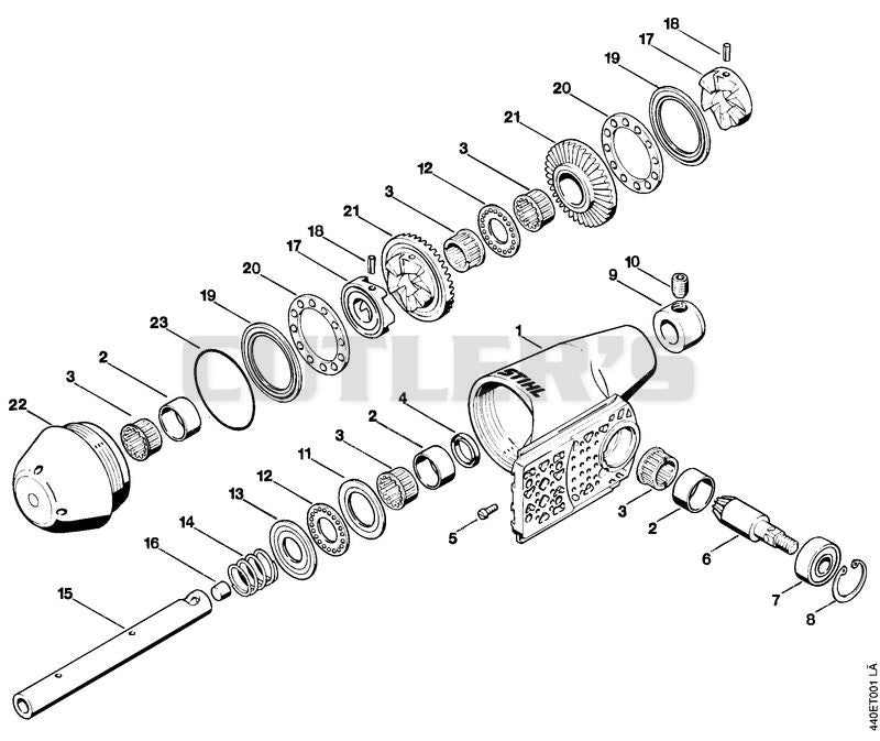 BT 311 Gear head